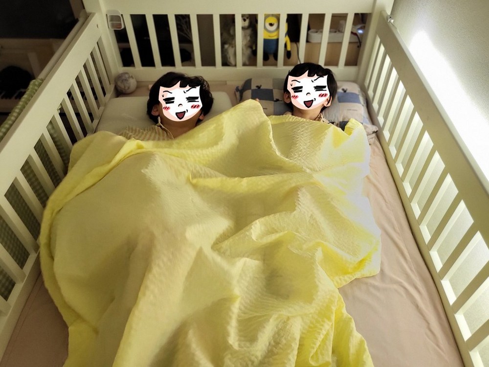 코멧 홈 시어서커 모던 솔리드 여름 홑이불 구매 후기 이미지